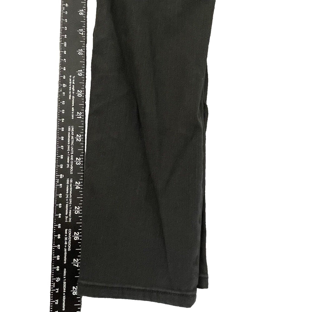 Wild Fable Womens Skinny Jeans Black Distressed Ripped Size 4 High Waisted - Picture 11 of 13